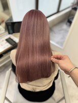 アチェロ(Acero.)&nbsp;韓国風レイヤー×20代艶髪ピンクカラー