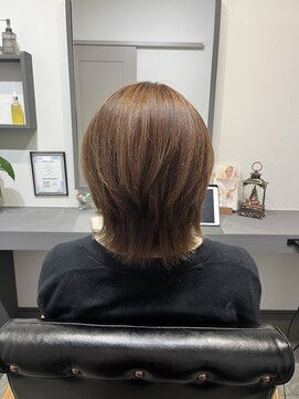 ウルフカット×シルキーエステ