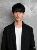 【モテ髪】無造作ニュアンスパーマで魅せる大人の黒髪マッシュ