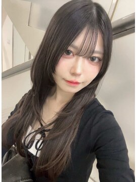 アイトーキョーエス 渋谷(AI TOKYO S) ミルクティーブロンド/ダークブルー/デジタルパーマ/渋谷