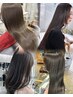 【カット＋縮毛矯正】トリートメント込み￥19400