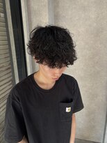 ムード カナザワ(mood kanazawa)&nbsp;シャドウパーマ/刈り上げマッシュ