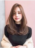 riley大人レイヤーセミロング