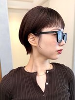 アビー 福岡天神(ABBEY)&nbsp;ショートショートボブショートヘア大人ショート耳掛けショート