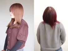 【stylist 田邉 祥也】お客様に合うパーソナルカラーを考えて、お肌に馴染む色をプロ目線でご提案します◎