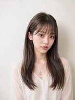 レセ 南柏店(Laissez)&nbsp;ロングヘア/アッシュベージュ/大人かわいい/透明感カラー/モテ髪