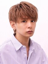 アーリー(Ali'i)&nbsp;ラウンドマッシュショートレイヤーグレージュメンズブリーチ