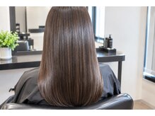 《髪質改善ストレート》施術の流れ