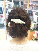 外国人風ヘアセットNo,2