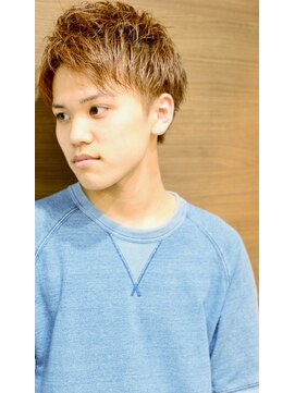 ココカラヘアー プラス(cococara‐hair plus) 【cococara】ツーブロックカジュアル×アッシュベージュ