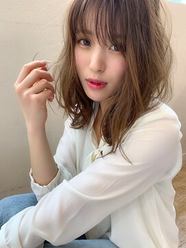 マリアバイアフロート(Maria by AFLOAT) 【アフロート添田】大人かわいいヘルシーレイヤーくびれセミディ