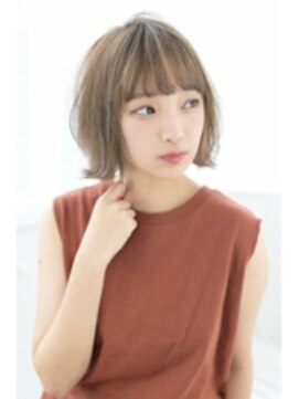 ヘアリゾート粋 ティガ 池袋店(tiga) 抜け感が可愛い外ハネボブ♪　　【tiga池袋店/池袋/池袋駅】