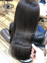 トータルビューティーサロン プリエ(prier) 美髪エステ/ヘルシースタイル/レイヤーロング/アッシュブラック