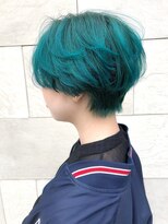 エミス バイ メルト 吉祥寺(emis by melt)&nbsp;【堀惠洋平】20代/30代/40代　ショート　韓国風　吉祥寺　緑
