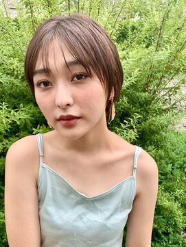サンクス 品川港南(THK.) 【THK.品川】丸みショート×大人カジュアル