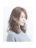 フェミニンセミロング