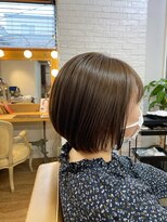 トハコ(&haco)&nbsp;ショートボブ×ミルクティベージュ☆