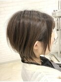 束感ショート、耳掛け
