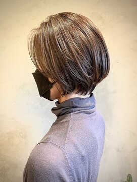 フリップ(FLIP) 大人可愛いショートボブ