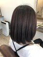 ヘアー 志希 ツヤツヤに仕上げるのが得意です