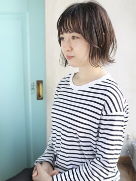 バース(BIRTH) 天神【BIRTH】ゆるフワボブ×似合わせバング2