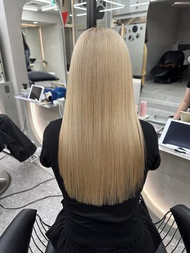 ロンド マーレ 天神大名店(Lond mare) ピンクブラウン/暖色カラー/カシスピンク/韓国ヘア/顔周りカット