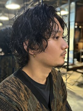 メイカ(MEIKA) 【 メンズ × センターパート × ニュアンスパーマ 】浅野美紀