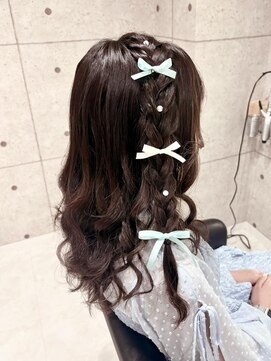 クランリリー 東梅田店(clan lily) 編みたらし/梅田ヘアセット