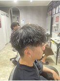 滋賀/南草津/メンズ美容室/波巻きツイストスパイラルパーマ