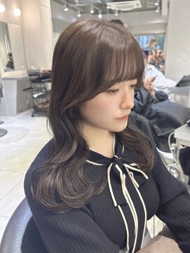 ユーフォリア 池袋東口駅前店(Euphoria) 池袋/顔まわりカット/韓国ヘア/グレージュ