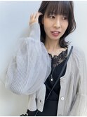 ミディアムクビレヘア♪