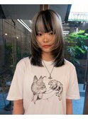 ポイントハイライト ハッシュカット