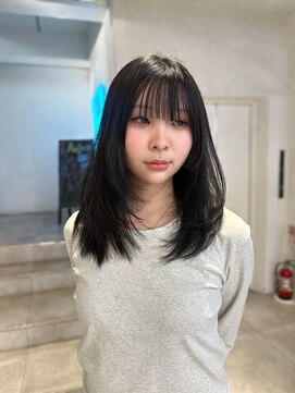 ゼスト パーク(ZEST PARK) コリアンブラック/レイヤーカット