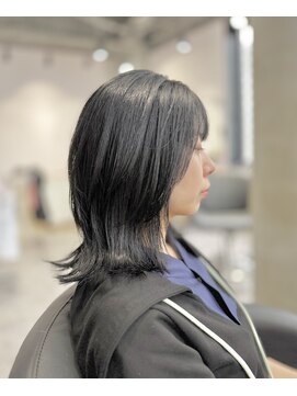 リーオオサカ(Lee Osaka) 【Lee大阪店】ウルフ×ブリーチなしカラー/新出