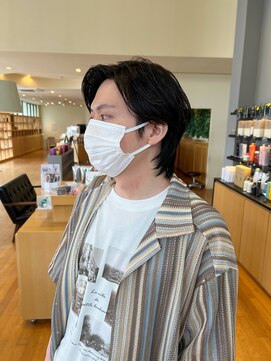 サラ ビューティ サイト 春日(SARA Beauty sight) メンズカット/メンズ/アップバング/ウルフカット/ウルフスタイル