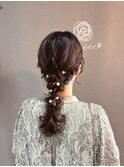 【編みおろし】自由が丘/自由が丘駅/ヘアセット/早朝
