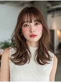 レイヤーカット/顔まわりレイヤー/カラーエステ/20代30代40代