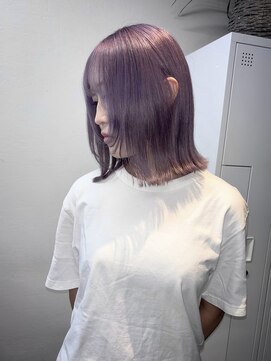 ベル(BEL) 【ハイトーンカラー】ペールパープル