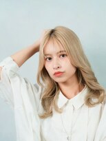 ランプ 柏(Lamp)&nbsp;シアーベージュカラー×大人ロングレイヤー