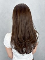 アイティーバイアルバム 八王子店(IT by ALBUM)&nbsp;ロング暗めカラー韓国ヘア顔周りレイヤー_ba561141