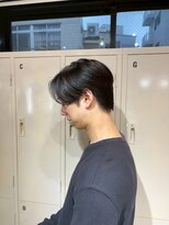 ゲーム 下北沢(GAME)&nbsp;センターパート/ミルクティベージュ/メンズカット