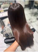モーブブラウン ラテベージュ チョコレートブラウン透明感カラー