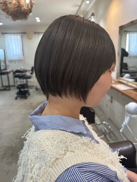 エトワール(Etoile HAIR SALON) ショートボブ11.17暗めカラー