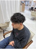 メンズツイストスパイラルパーマ/ツイスパ/尼崎
