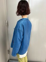 バズ ビー(BUZZ Bee)&nbsp;ボブパーマ/ブラウンレッド/しっかりウェーブ