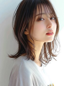 ルアナ(LUANA)の写真/『小顔カット/似合わせカット/横顔美人/顔周りカット』骨格を活かしたあなただけのスタイルを提案します◇