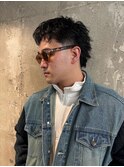 マレットヘア/波巻きツイストスパイラル/海外ヘア/fade/barber
