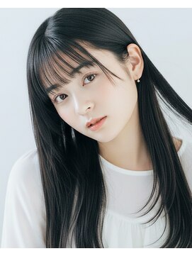 レフラム 獨協大学前店(le:fro:m) 美髪レイヤーカット/顔まわりレイヤー/ストレートロングレイヤー