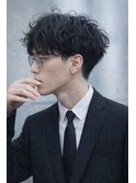 《スーツ仕事でもカッコいい》/シャドウパーマ/フェザーパーマ