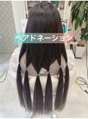 back style☆ヘアドネーションカットvol.841
